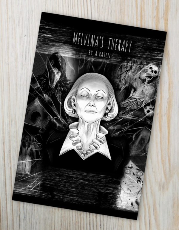 Melvina's Therapy Postcard