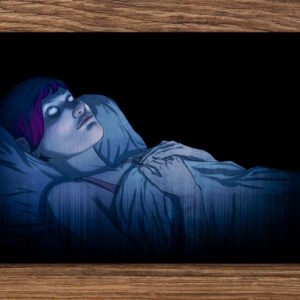Pao Sleeping Postcard