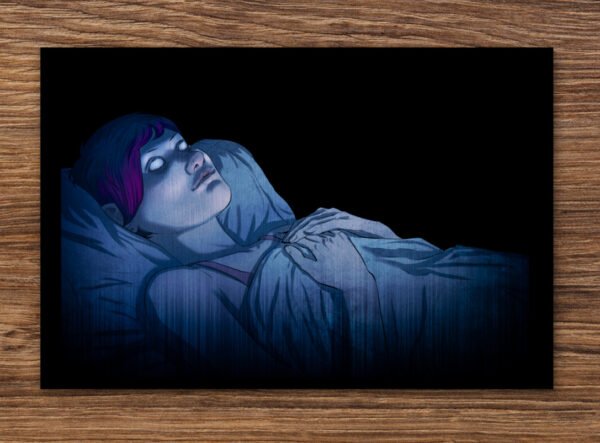 Pao Sleeping Postcard