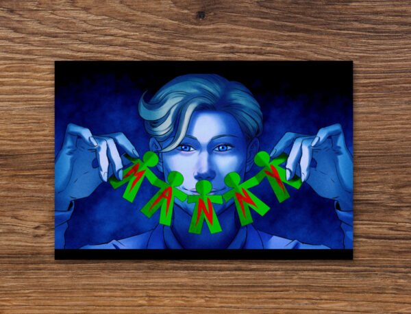 Manny Dolls Postcard